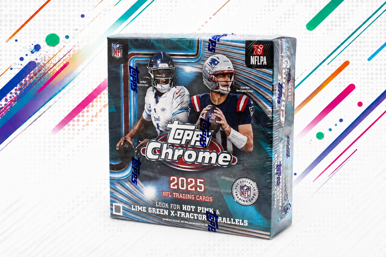 Topps Chrome Football 2025 Mega Box