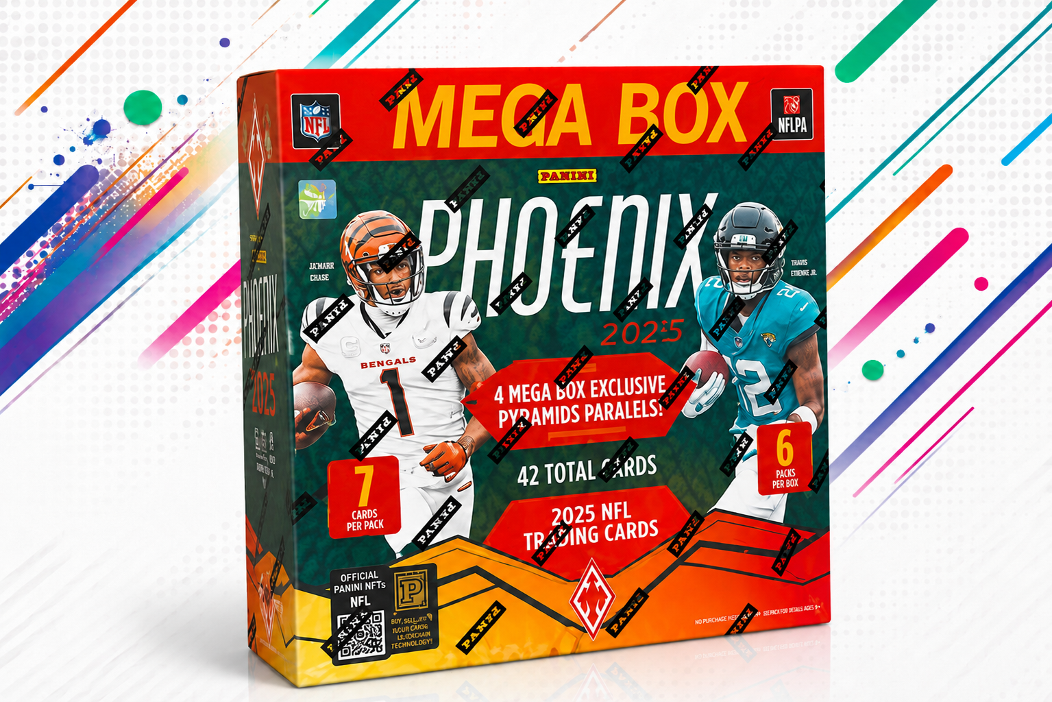 Panini Phoenix Football 2025 Mega Box