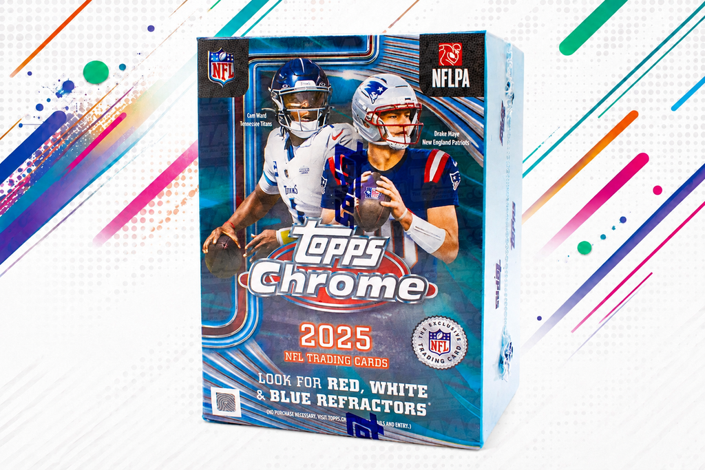 Topps Chrome Football 2025 Value Box