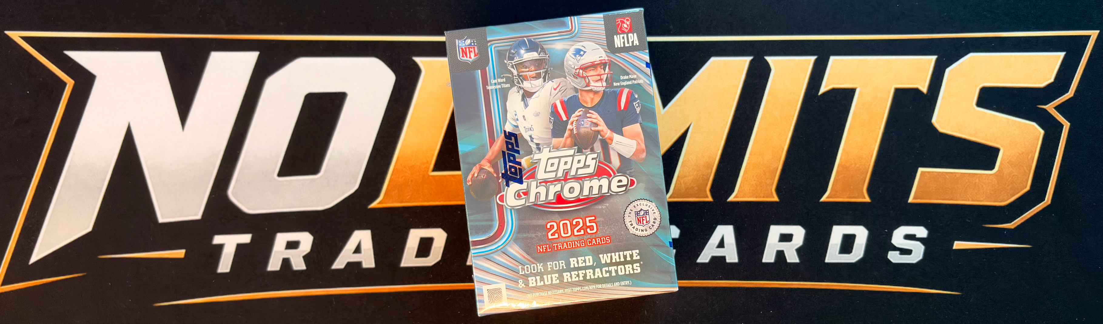 Topps Chrome Football 2025 Value Box